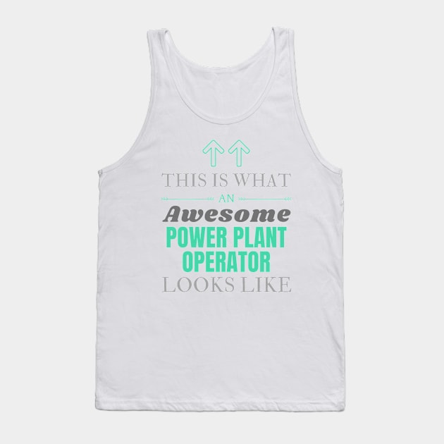 Power plant operator Tank Top by Mdath